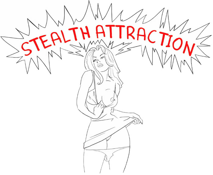 the stealth attraction words
